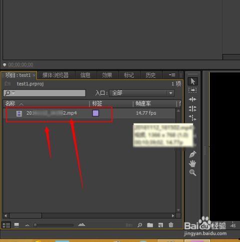 pr怎么导入视频